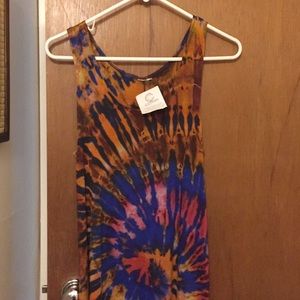 Dress tie die cotton Tshirt material